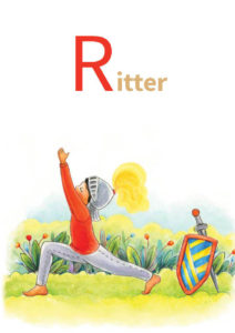 YOGA-ALPHABET Karten - Ritter